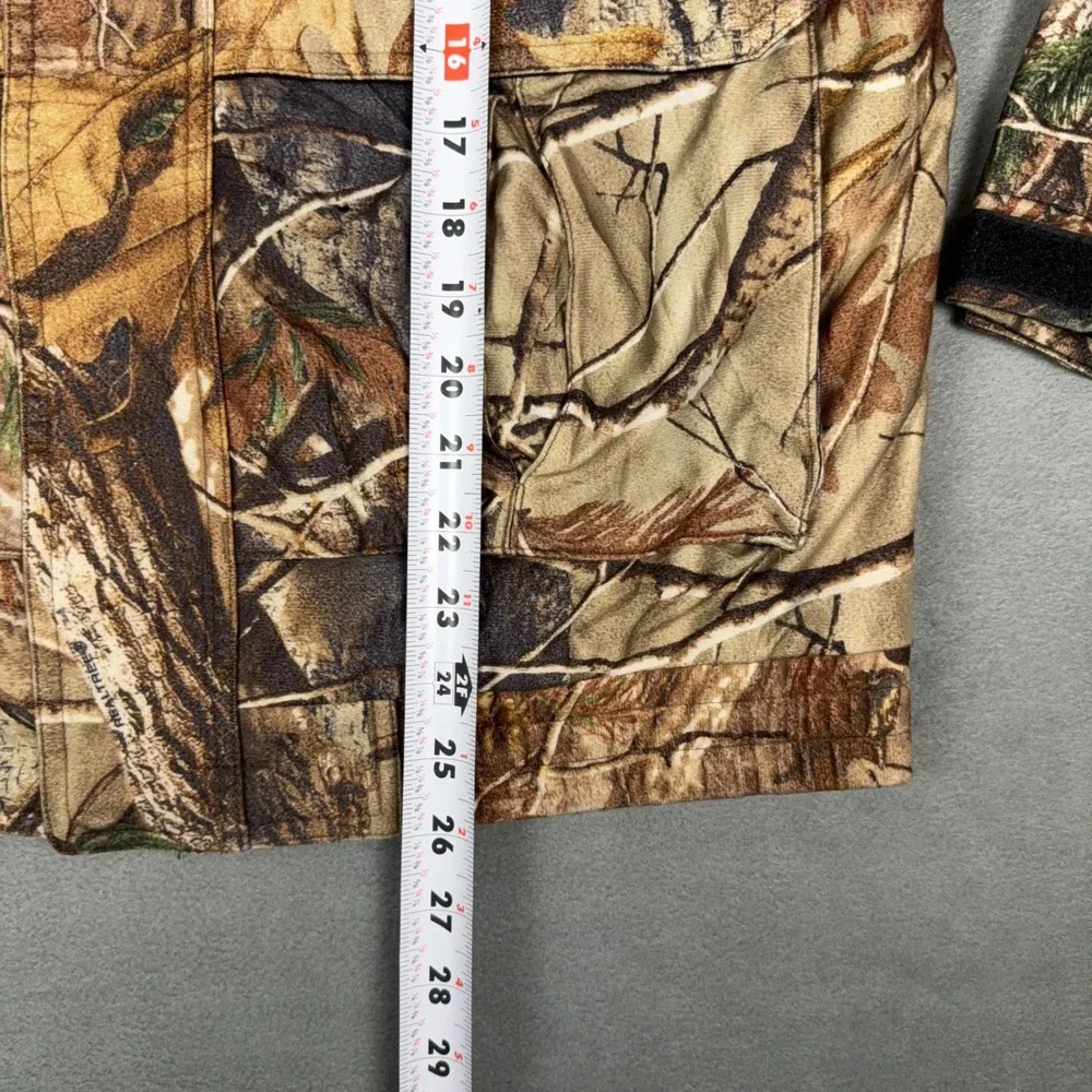 Field & Stream Mens Realtree Camo Hunting Jacket Small Insulated Full Zip Brown - Picture 7 of 8